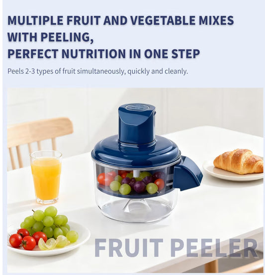 Automatic Fruit & Vegetable Peeler – One-Click Fast Peeling Machine for Home & Kitchen