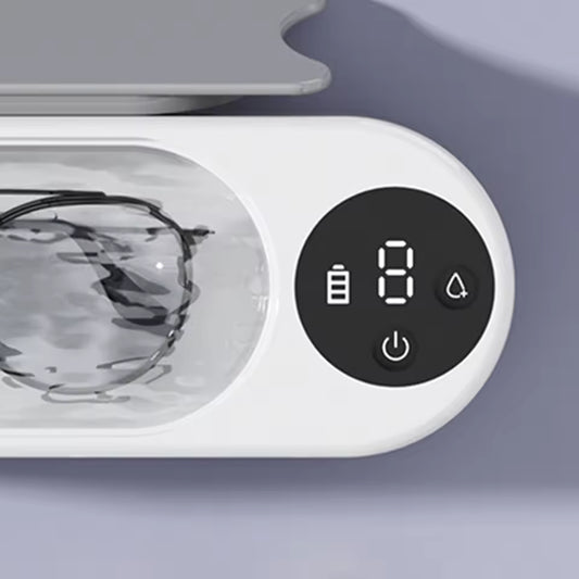Portable Ultrasonic Cleaner – USB Rechargeable Jewelry, Glasses & Makeup Cleaning Device