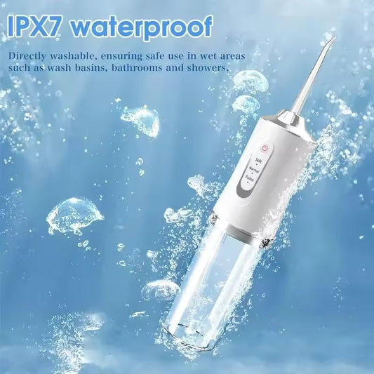 Portable Oral Irrigator Water Flosser – Powerful Deep Cleaning, Long Battery Life