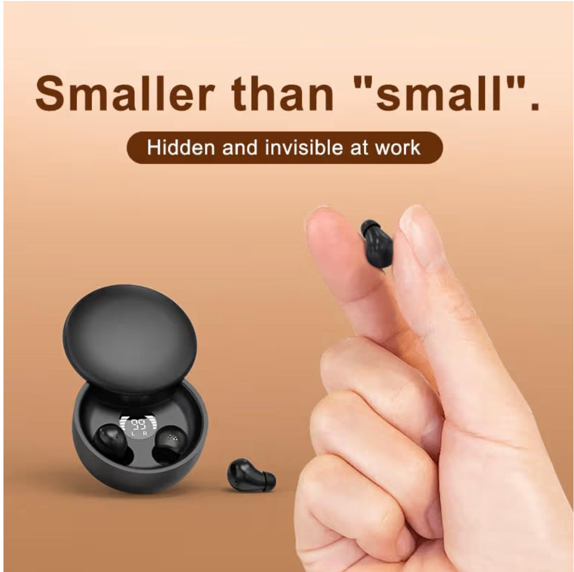 Mini Sleep Wireless Earbuds – Ultra Small & Comfortable Bluetooth 5.4 Headphones
