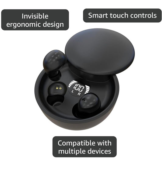 Mini Sleep Wireless Earbuds – Ultra Small & Comfortable Bluetooth 5.4 Headphones