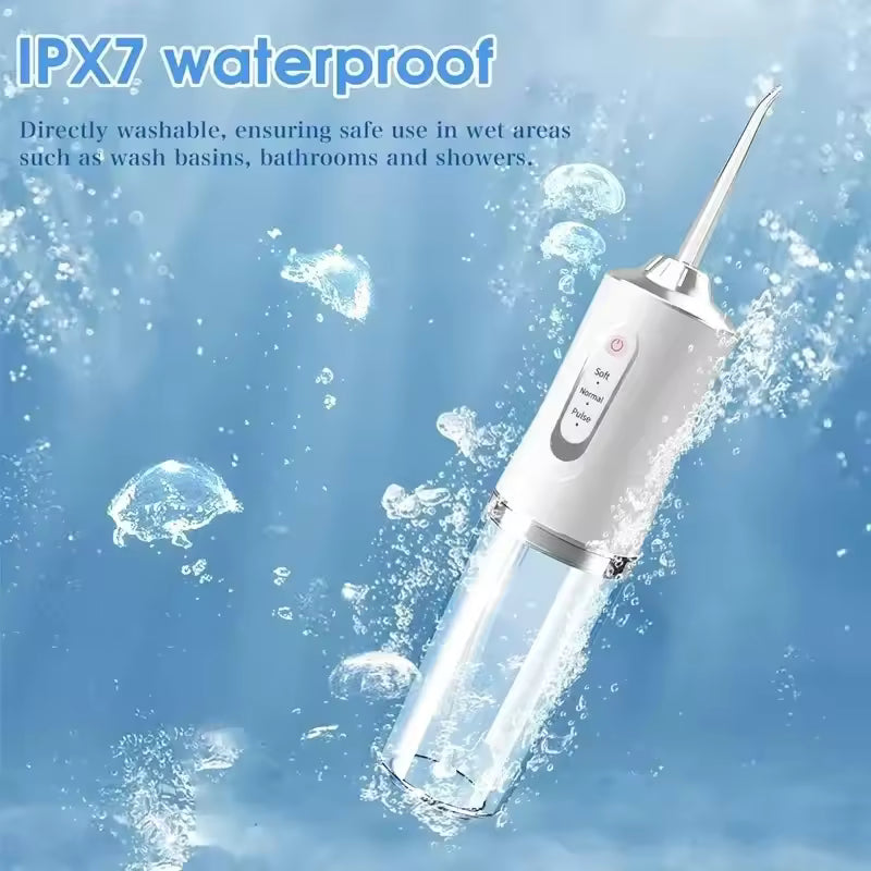 Portable Oral Irrigator Water Flosser – Powerful Deep Cleaning, Long Battery Life
