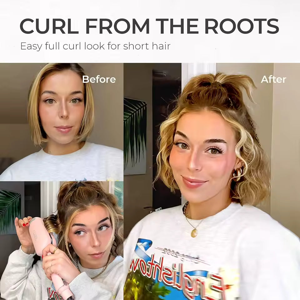 Automatic Hair Waver with Built-In Timer – Easy Curl & Wave Styling Tool