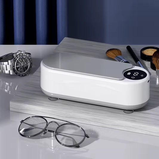Portable Ultrasonic Cleaner – USB Rechargeable Jewelry, Glasses & Makeup Cleaning Device