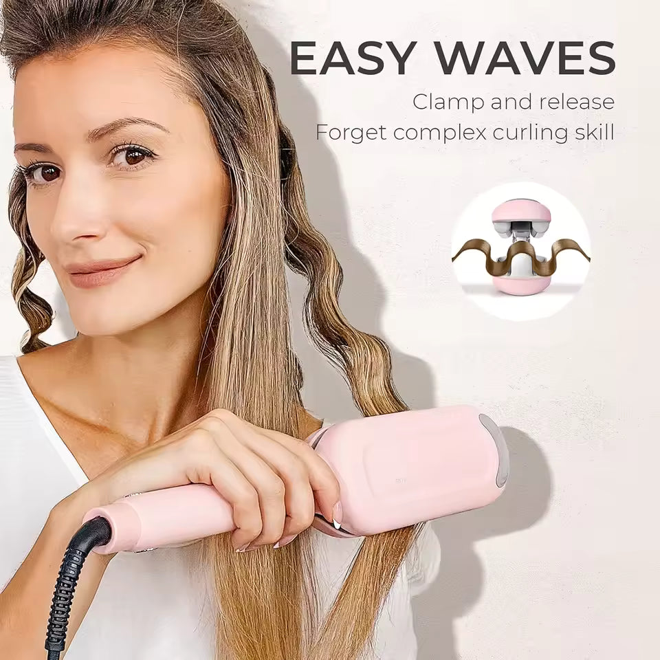 Automatic Hair Waver with Built-In Timer – Easy Curl & Wave Styling Tool