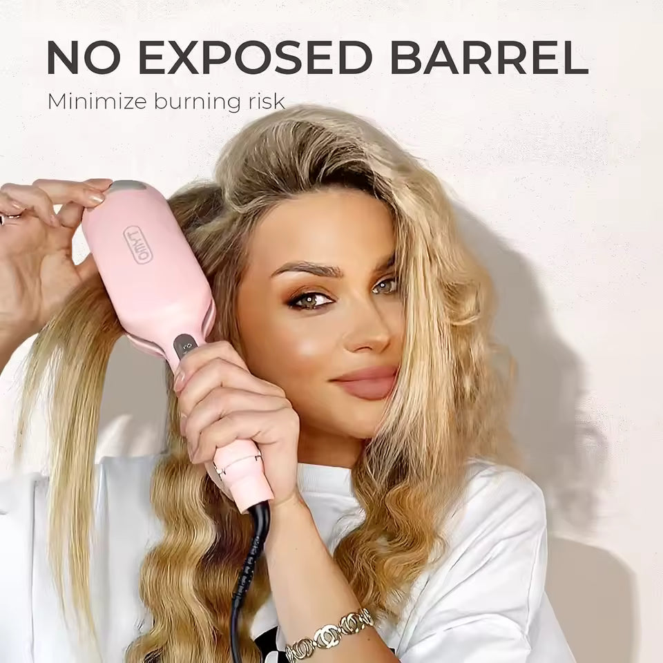 Automatic Hair Waver with Built-In Timer – Easy Curl & Wave Styling Tool