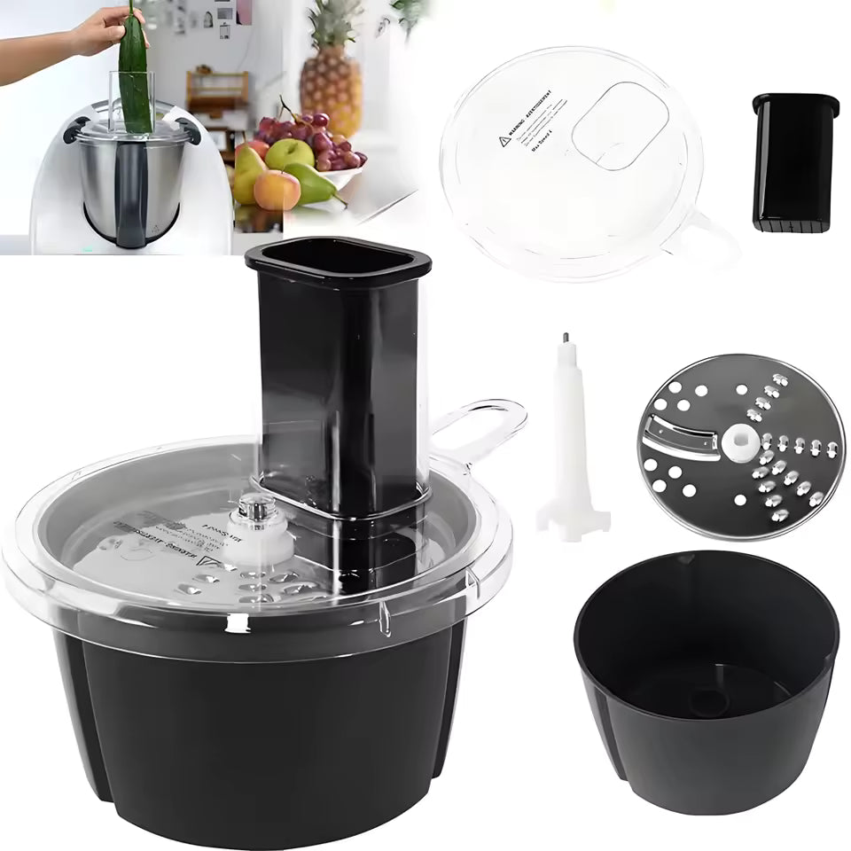 Kitchen Thermomix TM6 and TM5 Accessories Vegetable Cheese Cutter for Radish Slicing and Sweet Potatoes Food Processor Container